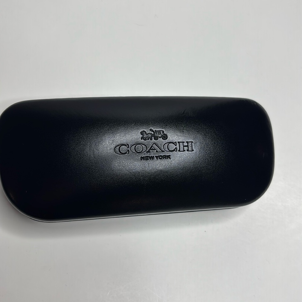 Coach black Glasses Case